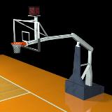 3D Model - Basketball Goal with Adjustable Clock