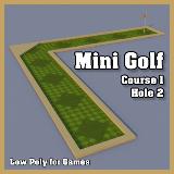 3D Model - Mini Golf Course 1 Hole 2