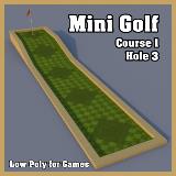 3D Model - Mini Golf Course 1 Hole 3