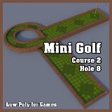 3D Model - Mini Golf Course 2 Hole 8