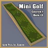 3D Model - Mini Golf Course 1 Hole 13