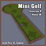 3D Model - Mini Golf Course 2 Hole 15