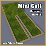 3D Model - Mini Golf Course 1 Hole 16