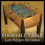 3D Model - Foosball Table