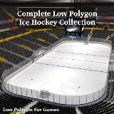 3D Model - Complete Ice Hockey Collection 