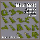 3D Model - Mini Golf Course 4 Collection