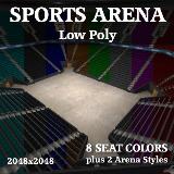 3D Model - Indoor Sports Arena Collection