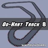 3D Model - Go-Kart Track 8