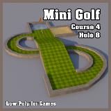 3D Model - Mini Golf Course 4 Hole 8
