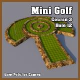3D Model - Mini Golf Course 3 Hole 12