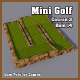 3D Model - Mini Golf Course 3 Hole 14