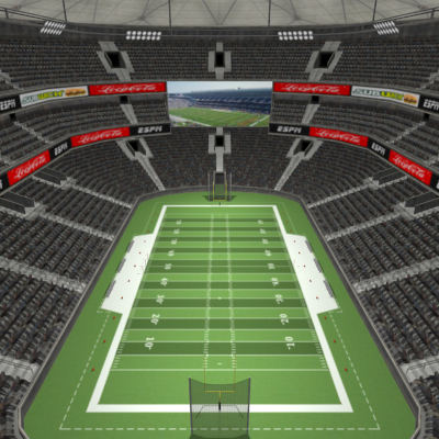 Tronitec Game Studios - Football Collection Bowl Stadium 3 Tier - 3d ...